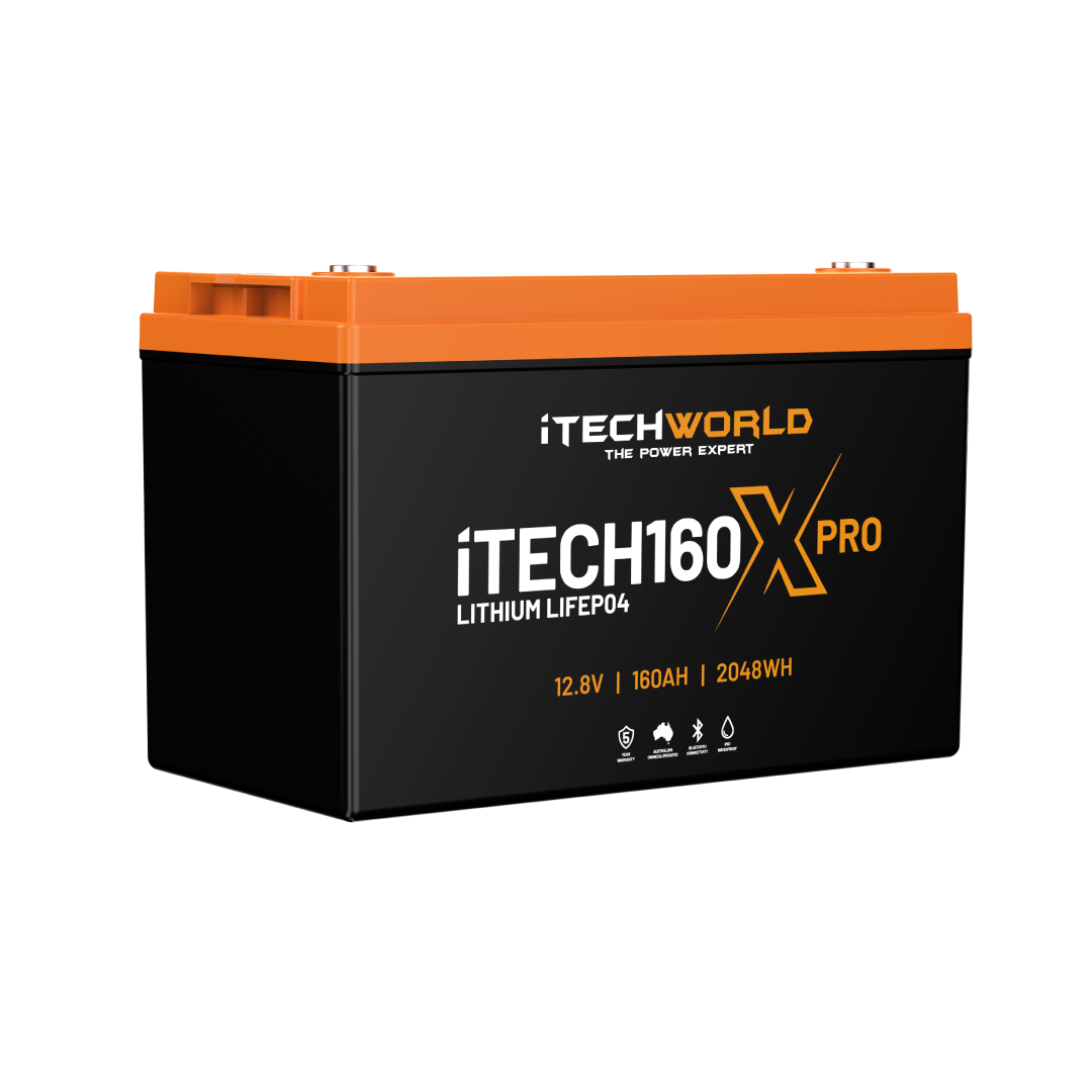 iTECH160X PRO | Deep Cycle Lithium Battery | with Bluetooth LiFePO4 160Ah - iTechworld