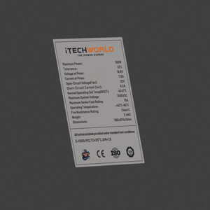150W | Flexible Solar Panel | with HPX PRO Technology - iTechworld