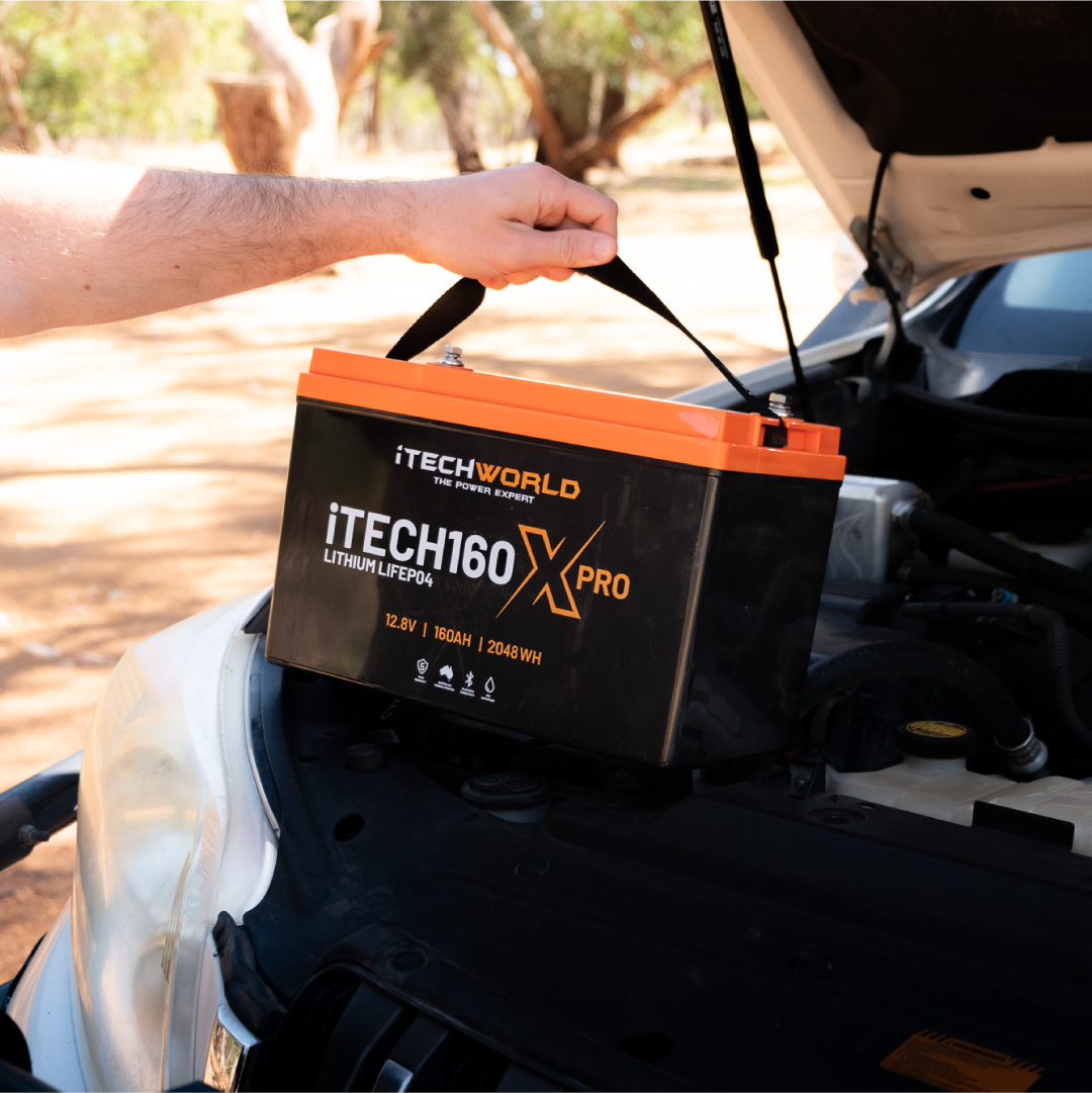 iTECH160X PRO | Deep Cycle Lithium Battery | with Bluetooth LiFePO4 160Ah - iTechworld