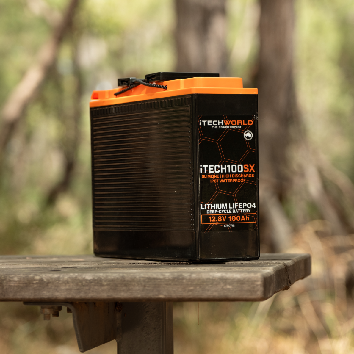 iTECH100SX | Lithium Deep Cycle Slim Battery | LiFePO4 100Ah - iTechworld