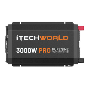 3000W PRO | Pure Sine Wave Inverter | with ATS and RCD - iTechworld