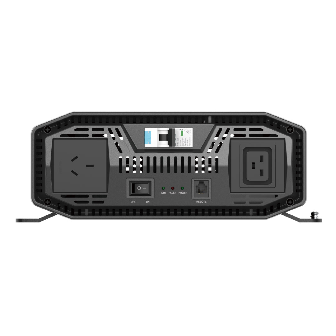 3000W PRO | Pure Sine Wave Inverter | with ATS and RCD - iTechworld