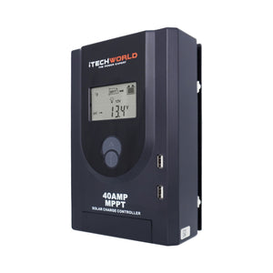 iTechworld | MPPT Solar Charge Controller | 40A 12/24V - iTechworld