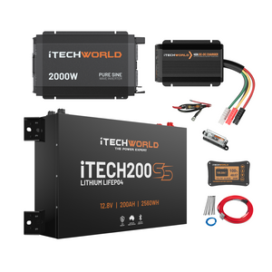 Complete | Slimline 4WD Kit | 200Ah - iTechworld