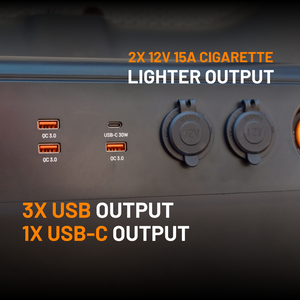 Premium GoFurther | Dual Battery System | with iTECHDCDC40 Battery Charger and iTECH120X PRO Lithium Battery with Bluetooth - iTechworld
