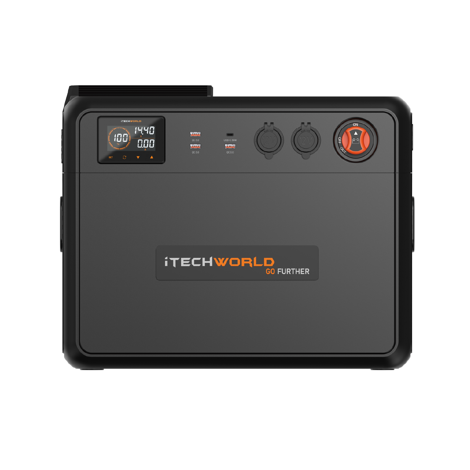 GoFurther Premium | Battery Box | with iTECHDCDC40 & iTECHBM500 with Shunt - iTechworld