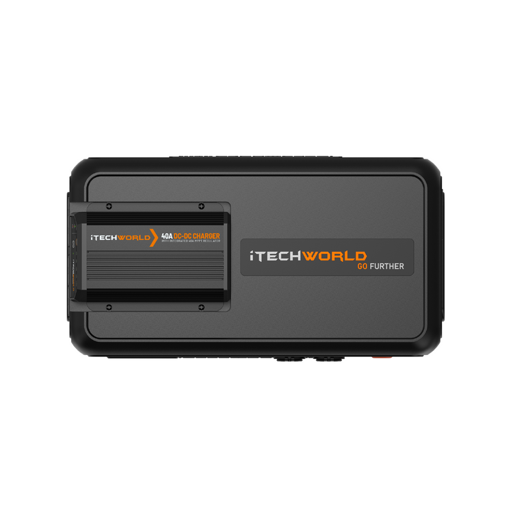 GoFurther Premium | Battery Box | with iTECHDCDC40 & iTECHBM500 with Shunt - iTechworld