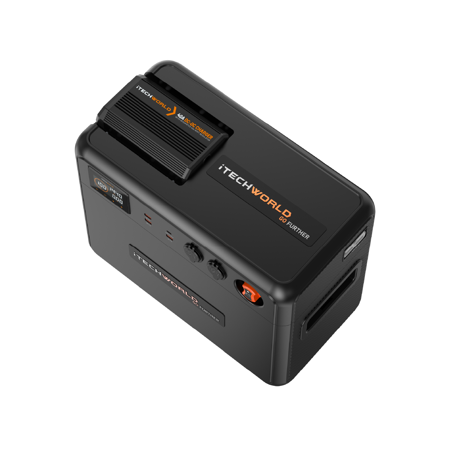 GoFurther Premium | Battery Box | with iTECHDCDC40 & iTECHBM500 with Shunt - iTechworld