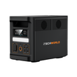 The PS1800 PRO | Portable Lithium Power Station | 120Ah features an 1800W pure sine wave output, digital display, control buttons, and multiple charging ports. The side is labeled “iTECHWORLD” in orange for reliable portable power anywhere.