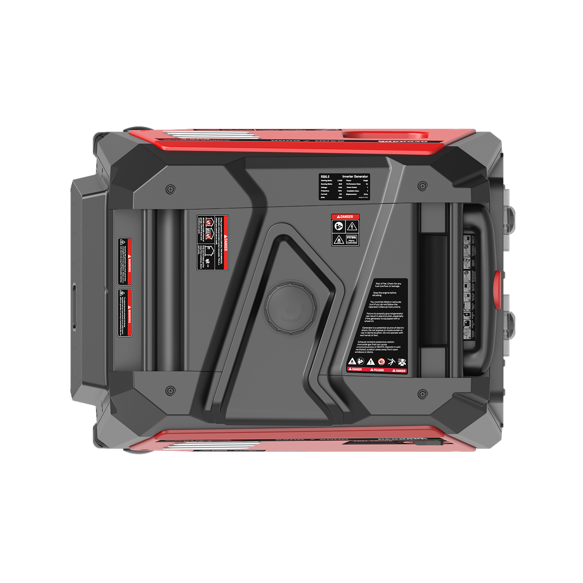Redback RB6.5 | Portable Inverter Generator | 6500W 6.5KVA - iTechworld
