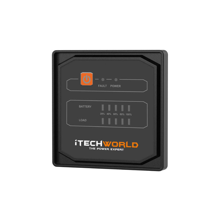 RC3 | Intelligent On/Off Remote Control For iTechworld Inverters | With Extension Lead - iTechworld