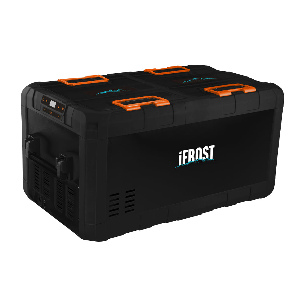 iFrost 95L Dual Zone Fridge Freezer and Slide - iTechworld