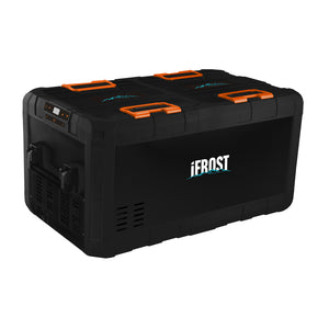 iFrost 95L Dual Zone Fridge Freezer and Slide - iTechworld