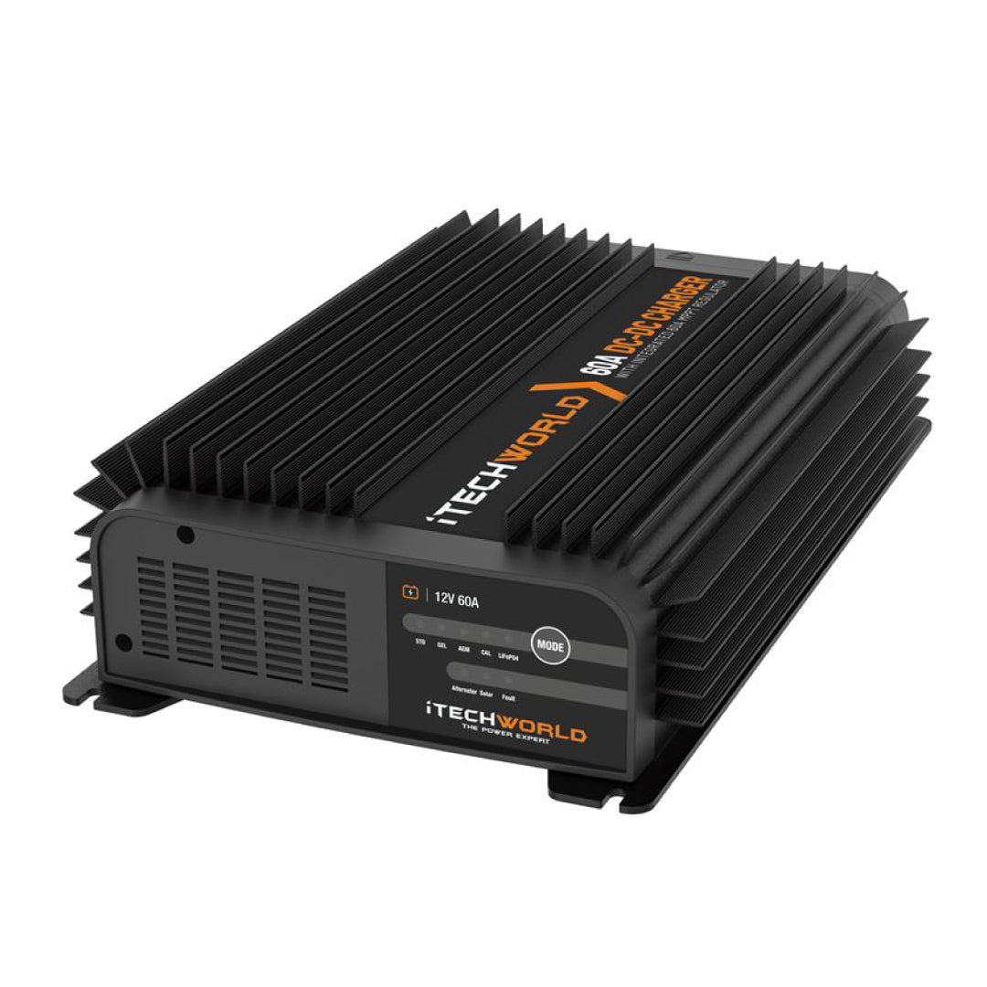 iTECHDCDC60 | DCDC and MPPT Battery Charger | 12V/24V 60A - iTechworld