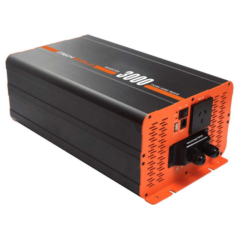 Photonic Universe - 3000W 12V Pure Sine Wave Power Inverter 230V AC Output  (UK)