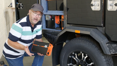 Ray Cully Upgrades His Camper Trailer to the Complete Lithium 4WD/Caravan Kit