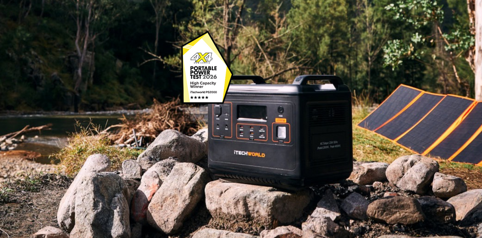 The iTechworld PS2000: High Capacity Winner in the 4X4 Australia Portable Power Test 2026