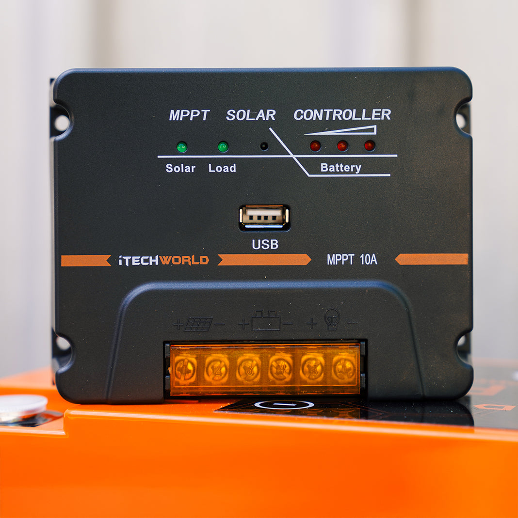 iTechworld MPPT Solar Charge Controller 10A 12/24V | iTechworld