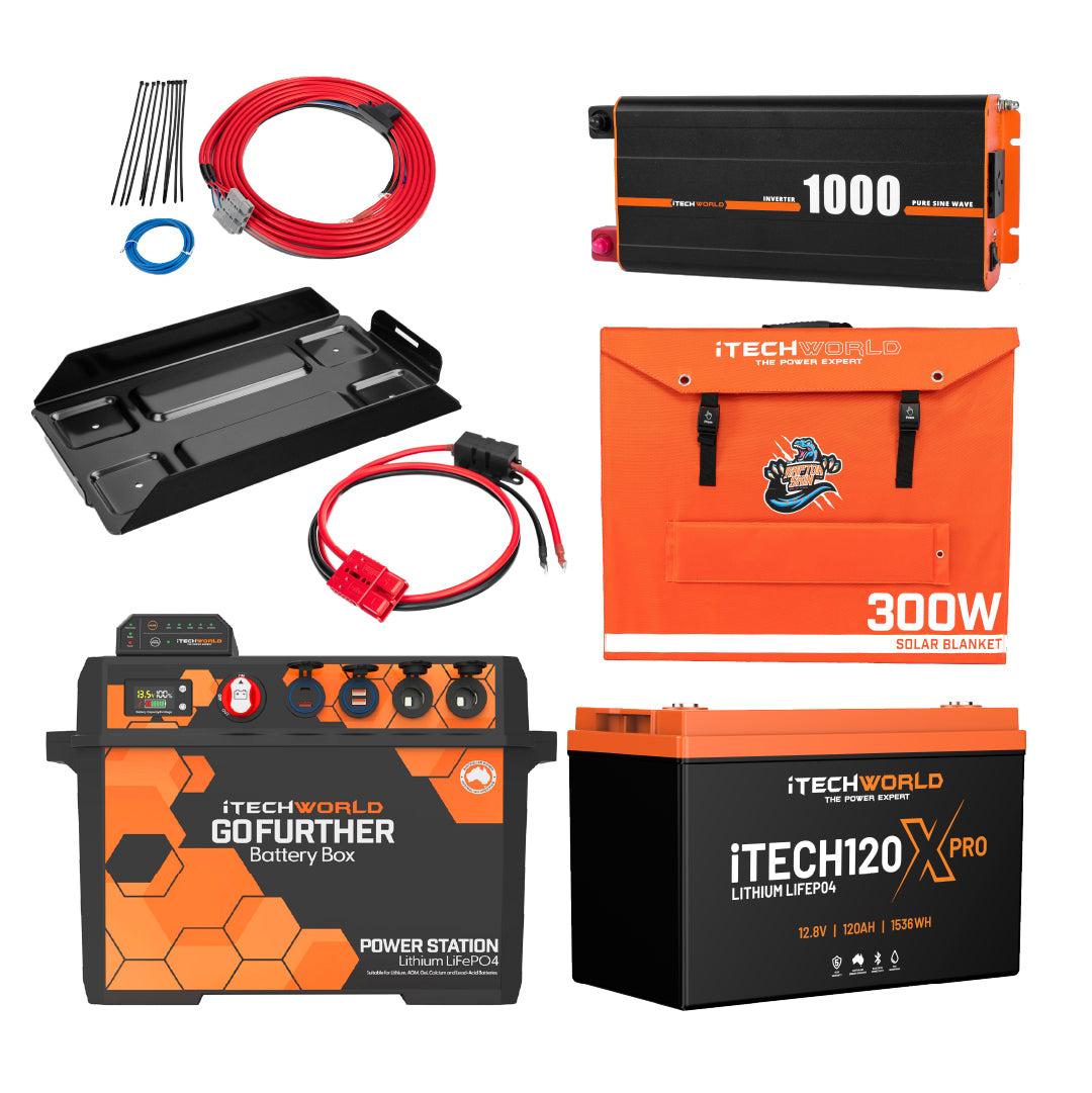 GoFurther | Lithium 4WD Kit | 120Ah - iTechworld