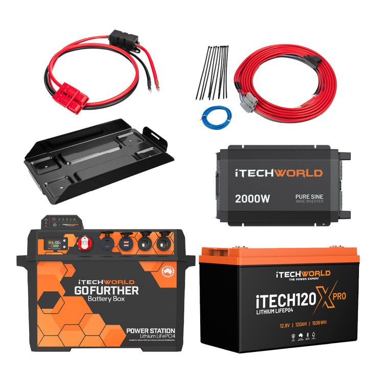 GoFurther | Lithium 4WD Kit | 120Ah - iTechworld