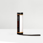 The iTechworld Mini Magnetic LED Strip Light (150LM) is a portable rectangular light with a black and orange casing, black wrist strap, and iTechworld branding—suitable for camping and use as a mini magnetic strip light.