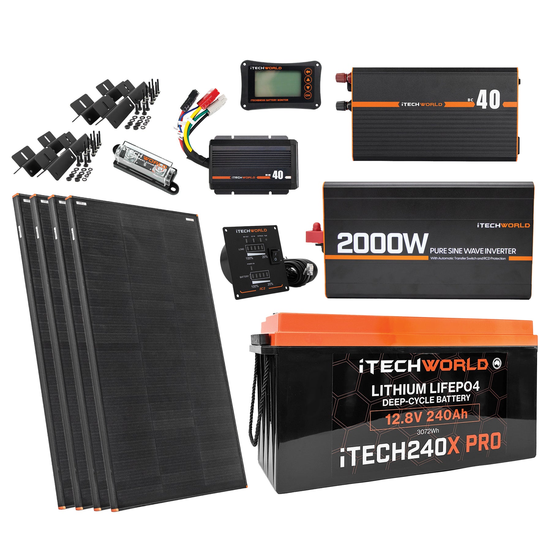 Invotronics Module Caravan 240Ah Lithium Caravan Kit