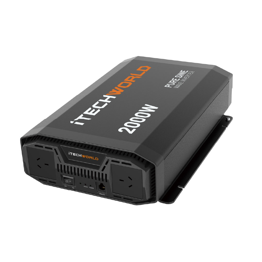 2000W | Pure Sine Wave Inverter | 12V to 240V - iTechworld
