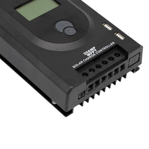 iTechworld 20A 12/24V MPPT Solar Charge Controller - iTechworld