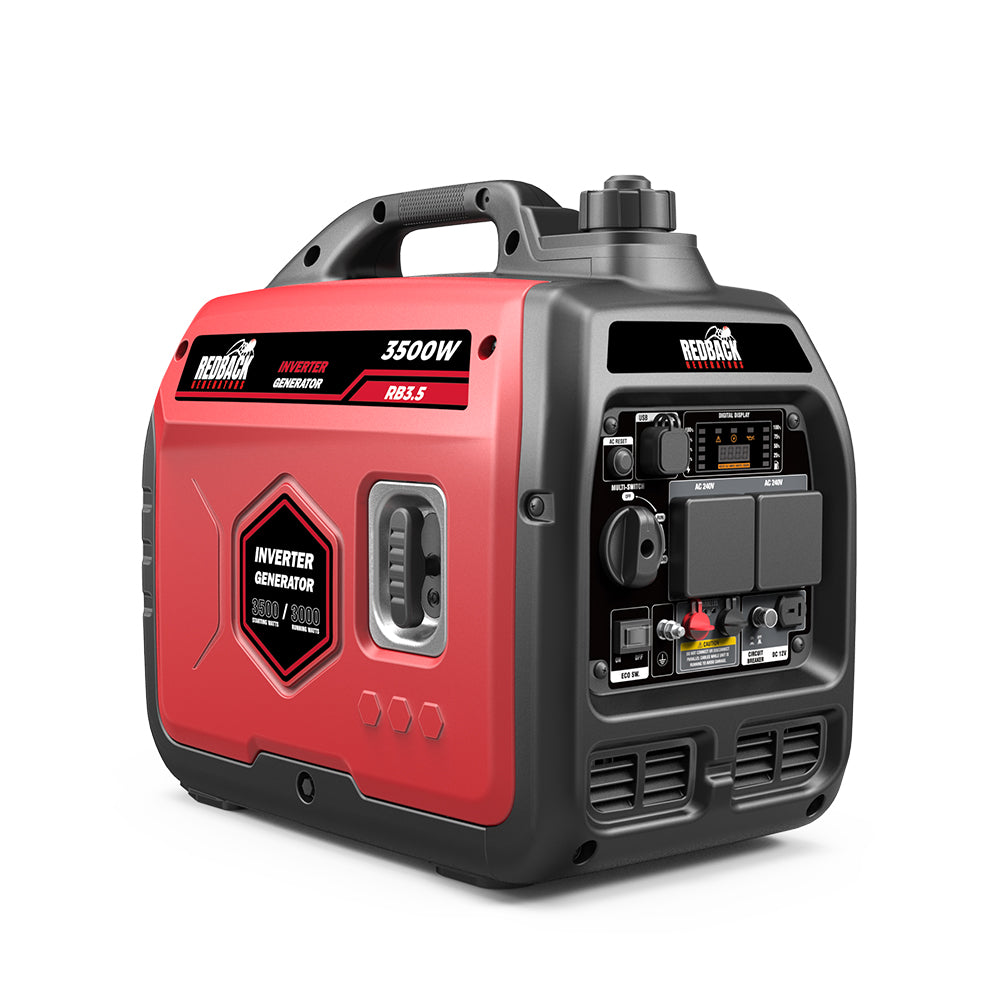 Redback RB3.5 3500W 3.5KVA Portable Inverter Generator  - iTechworld