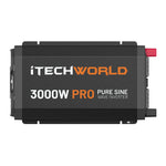 3000W PRO | Pure Sine Wave Inverter | with ATS and RCD - iTechworld
