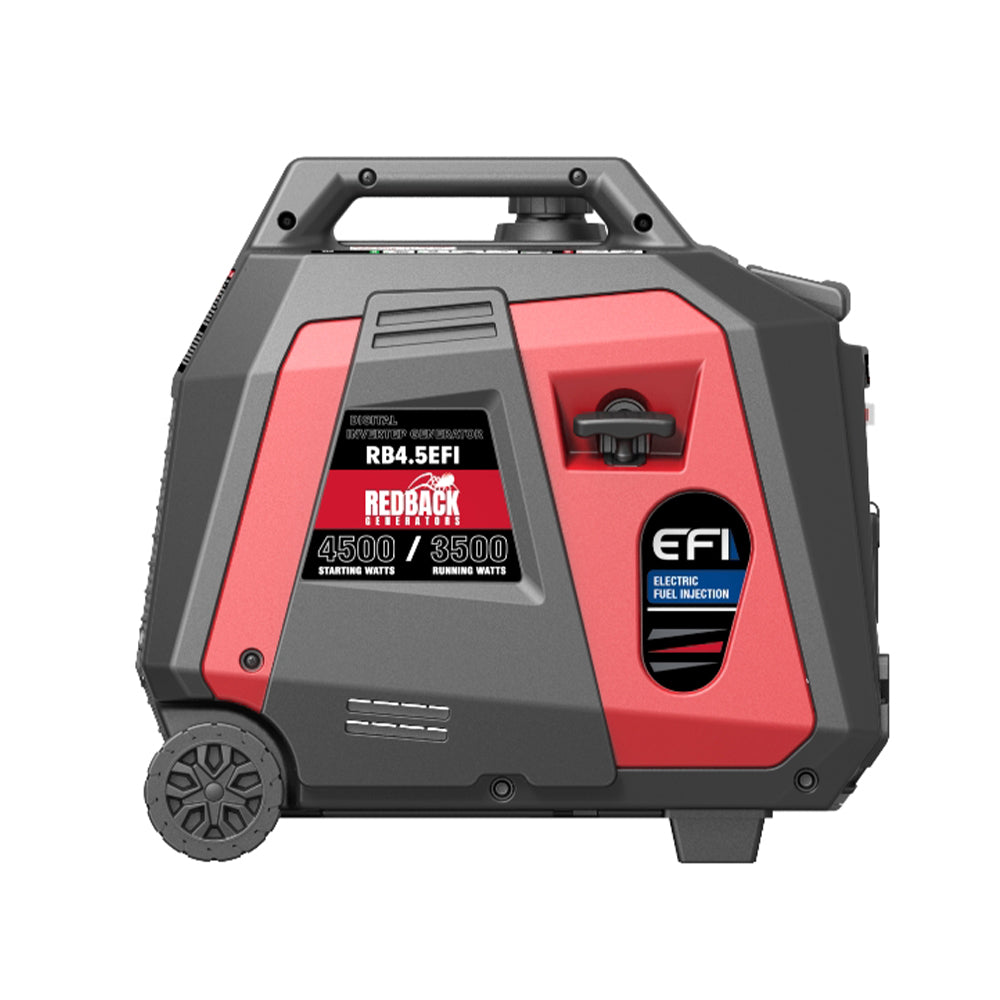 Redback RB4.5 4500W 4.5KVA EFI Portable Inverter Generator - iTechworld