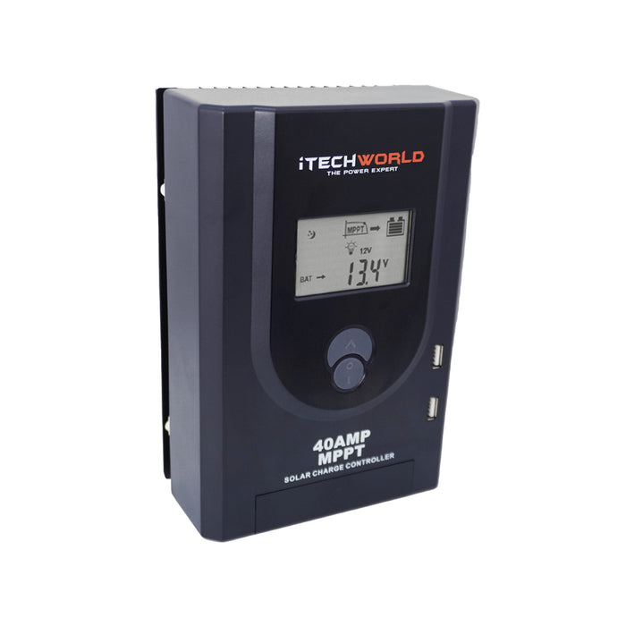 iTechworld MPPT Solar Charge Controller 40A 12/24V | iTechworld