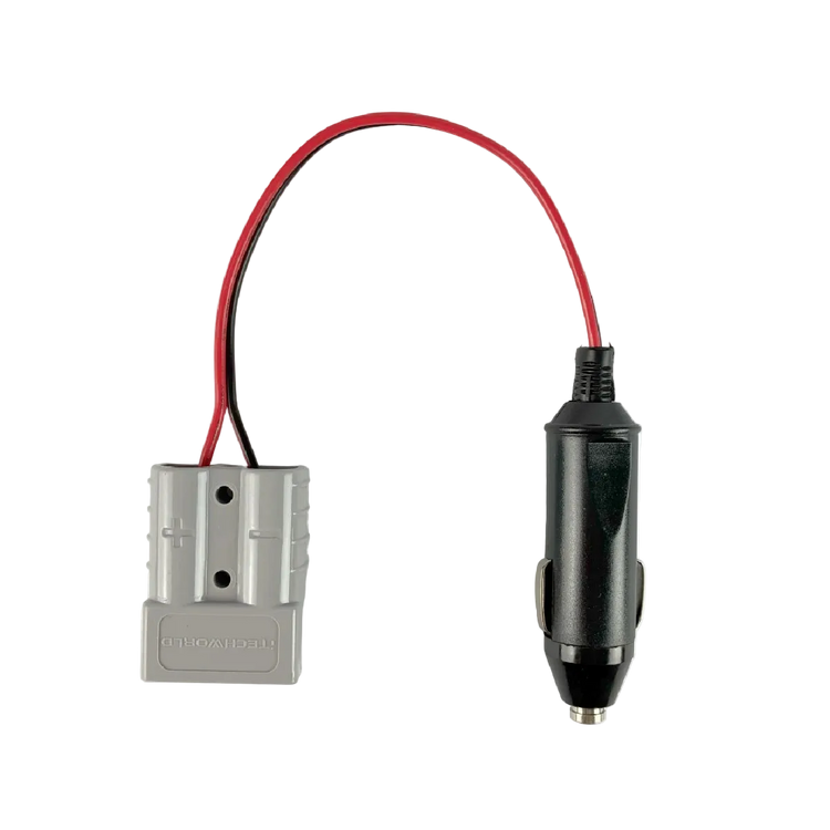 Cigarette Plug to 50A Anderson Plug Adapter - iTechworld