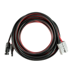 The iTechworld MC4 to Anderson Adapter Cable, a coiled 7m black and red 8AWG extension lead with connectors on one end and a grey Anderson plug on the other, is displayed against a white background.