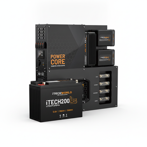 iTechworld | 400Ah Ultra Slim Power Core System | 2x iTECH200US