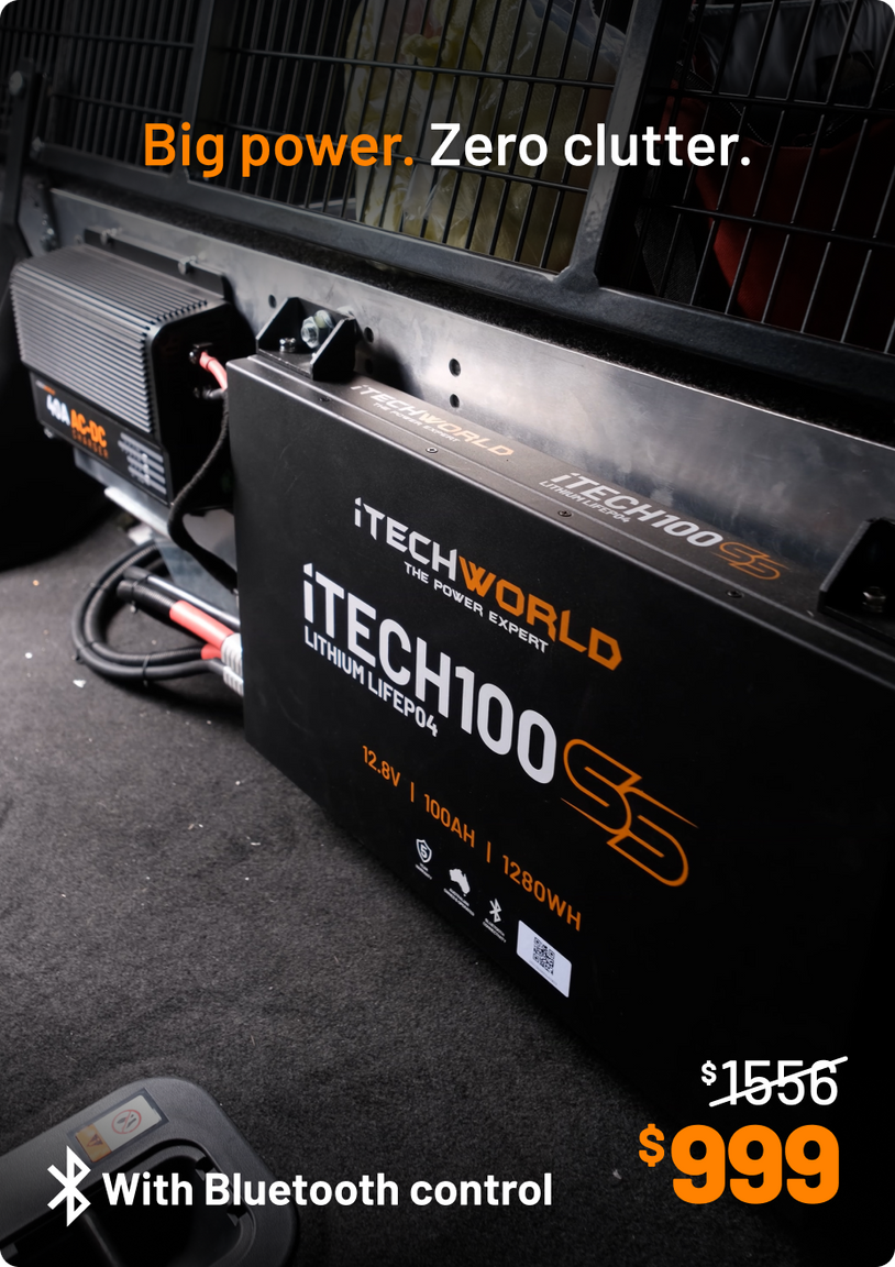 iTECH100SS | Behind the Seat Kit | with Bluetooth