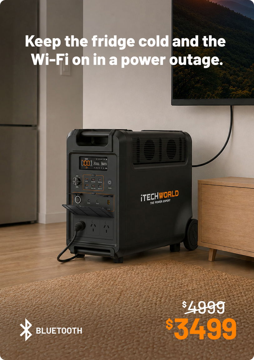 PS2000 | Portable Lithium Power Station with Bluetooth | 2400W 170Ah