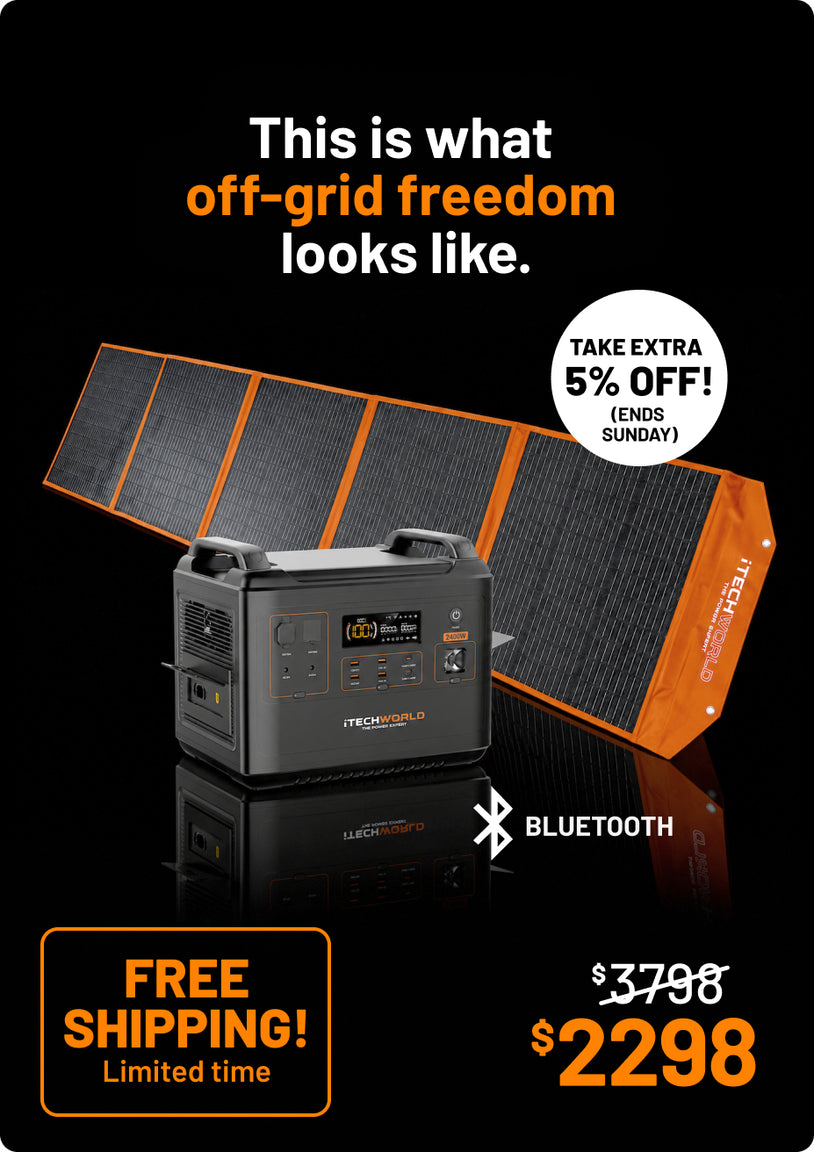 PS800 | Portable Lithium Power Station | 800W 40Ah