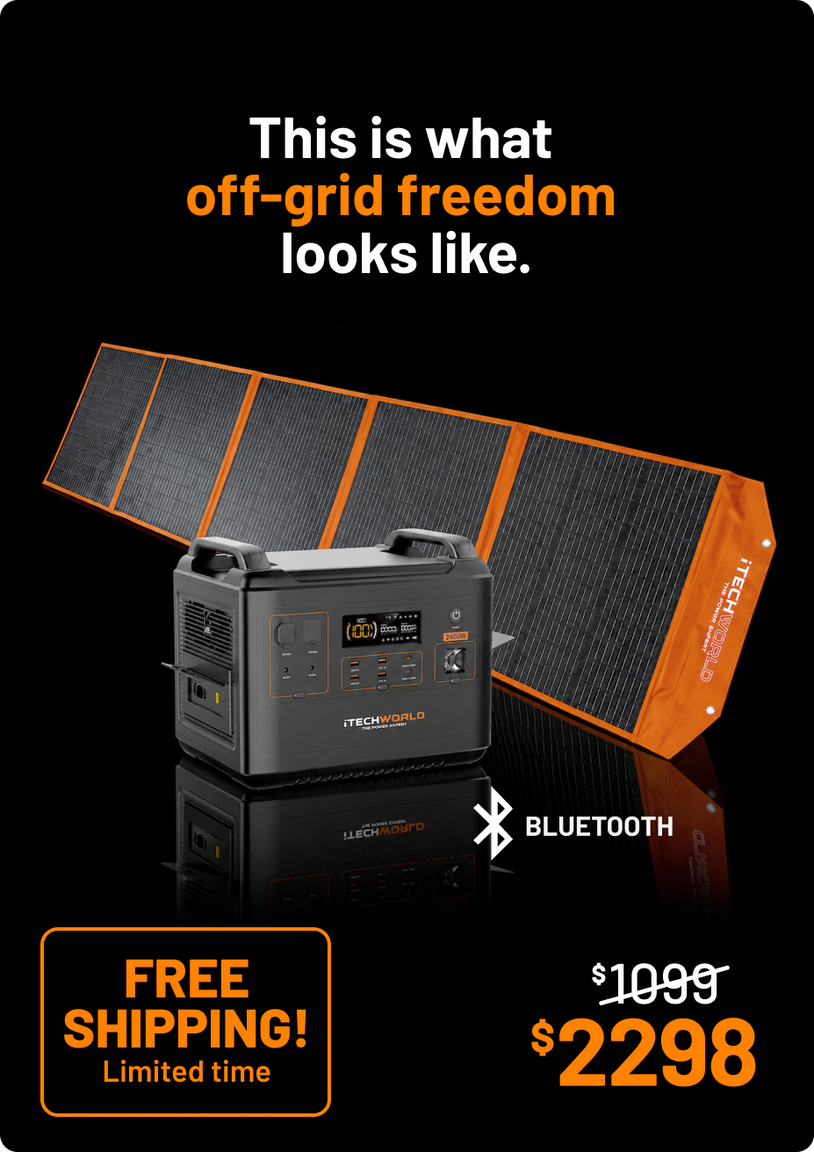 PS800 | Portable Lithium Power Station | 800W 40Ah