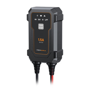 iTECHBC1.5 Intelligent Battery Charger 1.5 Amp 12V - iTechworld