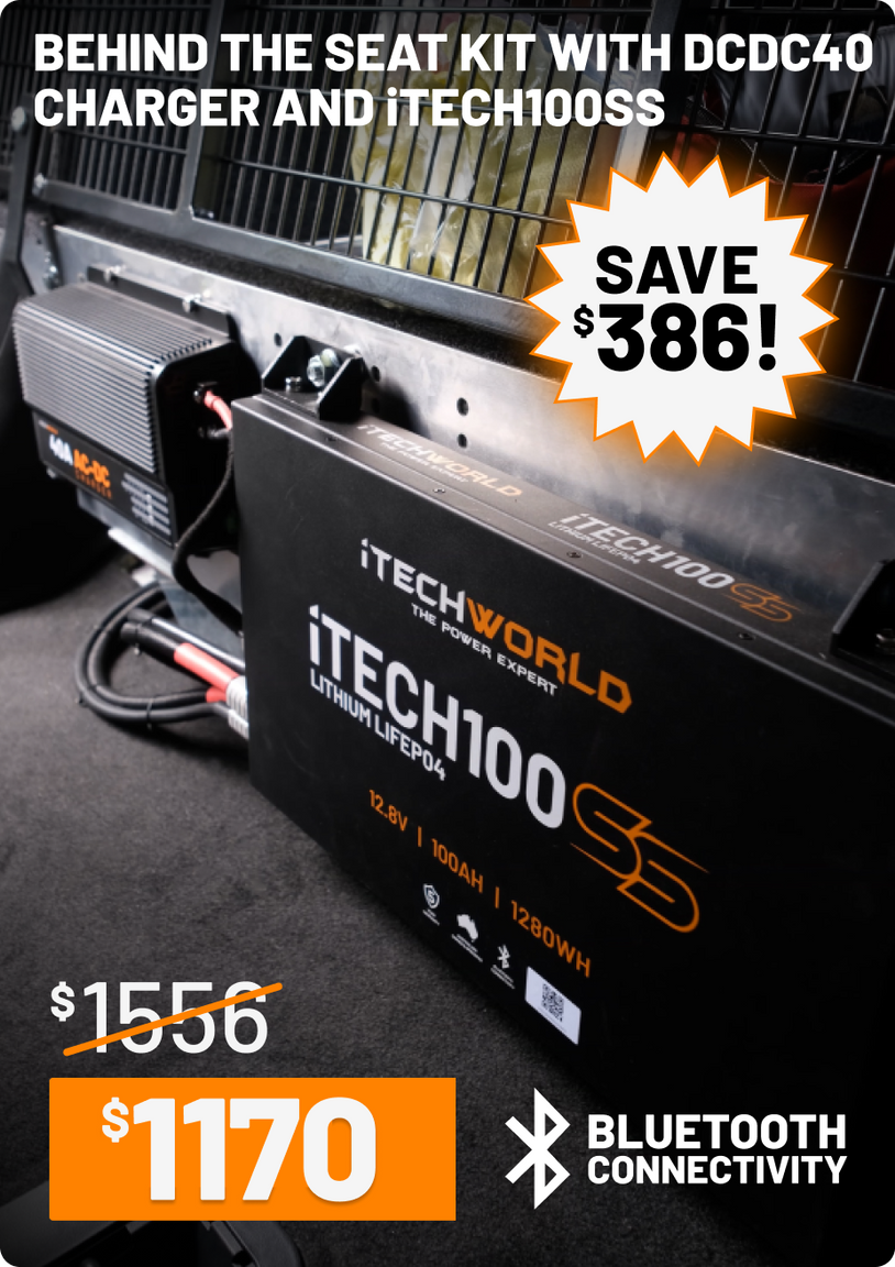 TECH100SS | Behind the Seat Kit | with Bluetooth