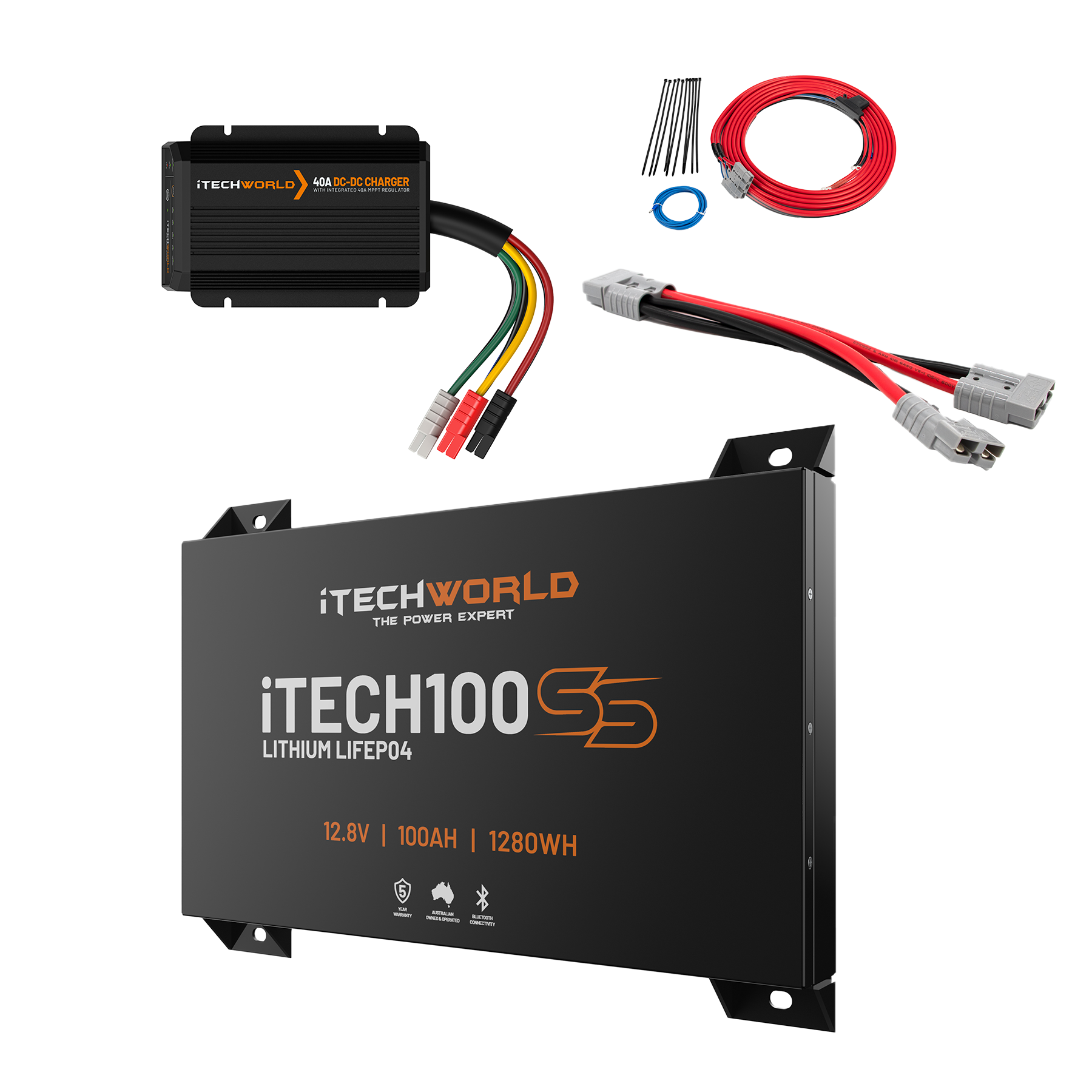 iTECH100SS | Behind the Seat Kit | with Bluetooth