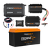 Discover the Complete Lithium 4WD Kit (210-240Ah) from iTechworld, featuring a 2000W inverter, 40A DC-DC and AC chargers, wiring, display, and robust off-road power—all in a compact battery system.