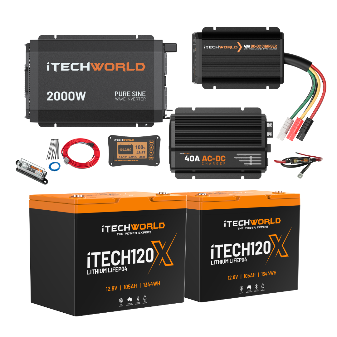 Complete | Lithium 4WD Kit | 210-240Ah