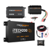 The iTechworld Complete Slimline 4WD Kit | 200Ah includes a 2000W pure sine inverter, 40A DC-DC charger, iTECH200S 12.8V 200Ah lithium battery, cables, fuses, and digital display panel for your power needs.