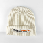iTechworld | Cream Beanie | Embroidered - iTechworld
