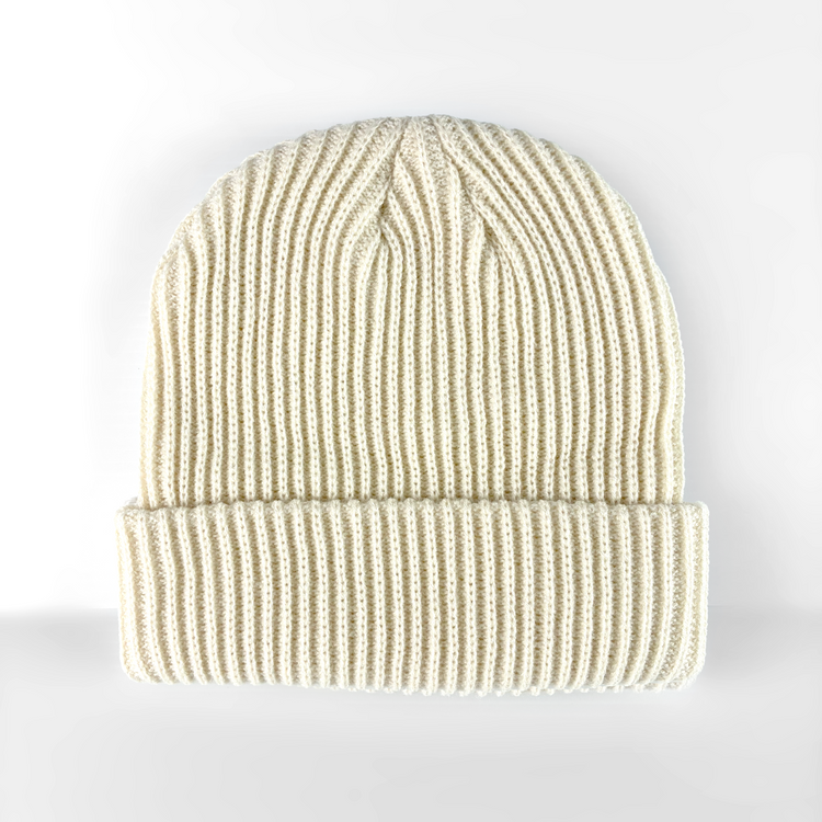 iTechworld | Cream Beanie | Embroidered - iTechworld