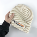 iTechworld | Cream Beanie | Embroidered - iTechworld