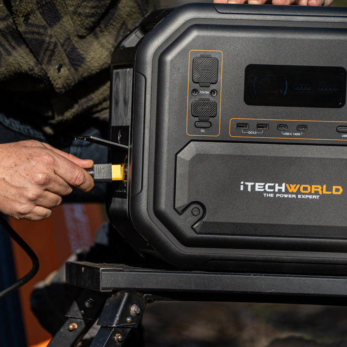 PS2800 PRO | Portable Lithium Power Station with Bluetooth |  2800W 180AH - iTechworld