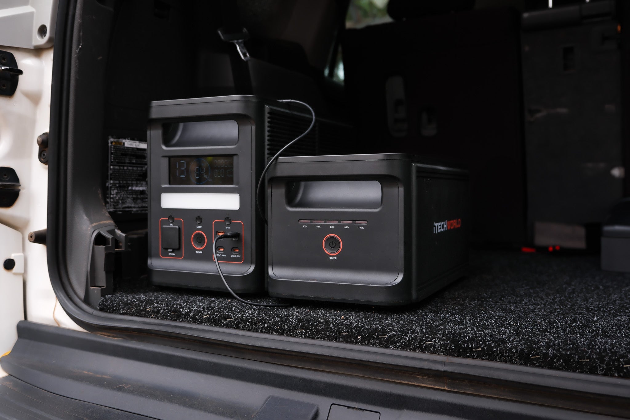 Flexi Off-Grid Max | Solar Generator Kit | PS1800 PRO Power Station, 200W Solar Mat & Expansion Battery - iTechworld